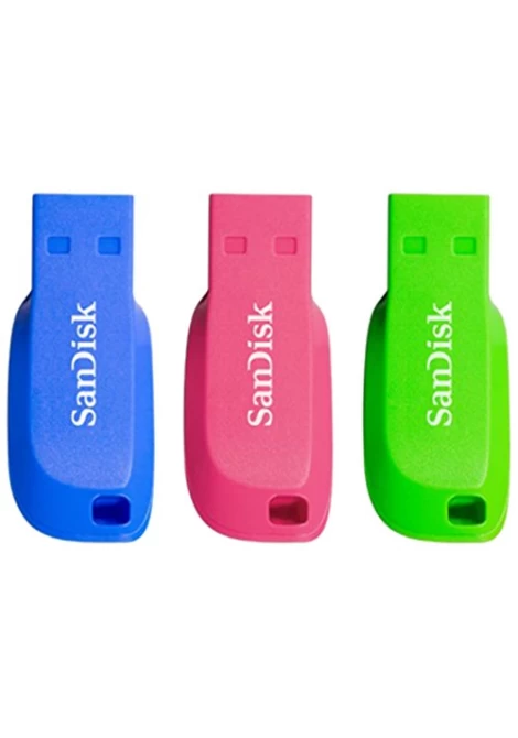SanDisk SDCZ50C-032G-B46T Blade USB 2.0 3-pack 32GB (534392)