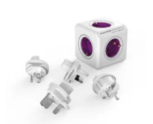 ALLOCACOC PowerCube ReWirable+ 4x plugs Μωβ Πολύμπριζο (1800/DERW4P)