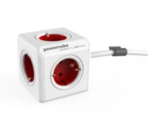 ALLOCACOC PowerCube Extended Κόκκινο Πολύμπριζο (1307/DEEXPC)