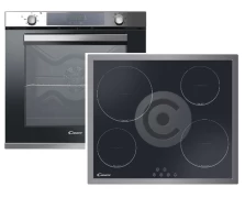 Candy FCXP 615X + CH64C/2 X  Σετ Φούρνος/Εστία