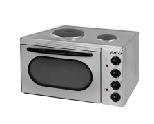 Fancy 0155 Inox Ηλεκτρίκο Κουζινάκι 2 Εστιών