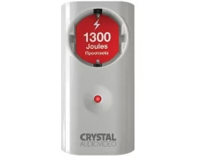 Crystal Audio CPW1-1300-70 White Μονόπριζο Aσφαλείας 1300J/70dB (381001)