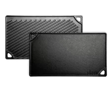 Lodge LDP3 Μαντεμένια Πλάκα / Σχάρα δύο όψεων 42x24 εκ.