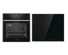Gorenje BO737E24XG + ECT643BX Σετ Φούρνος/Εστία