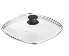 Lodge GLSQ10 Τετράγωνο Γυάλινο Καπάκι 26,67 εκ. για Μαντεμένιο Τηγάνι