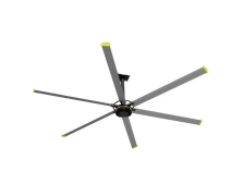 Primo HVLS-D4AAA55 BOREAS III 1000W 2200V AC 6 φτερά Διάμετρος 5.5m Βιομηχανικός Ανεμιστήρας Οροφής (800370)