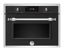 Bertazzoni F45 7 HER MW T NE Εντοιχιζόμενος Φούρνος Μικροκυμάτων