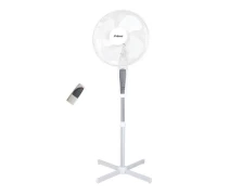 Primo PRSF-80504 Ανεμιστήρας Ορθοστάτης 16'' 40CM Λευκός Με Τηλεχειριστήριο 50W (800504)