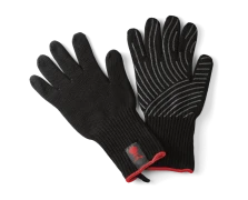 Weber Γάντια Premium μαύρα με σιλικόνη (S/M) (6669)