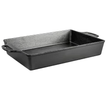 Lodge BW13C Βαθύ Μαντεμένιο Ταψί 33.02 x 22.86 εκ.