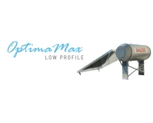 GAUZER 160/2.4m² Optima Max Low Profile Ηλιακός Θερμοσίφωνας Τριπλής Ενεργείας (BC16/24)