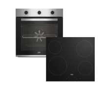 Beko BBIE12100XD + HIC 64401 Σετ Φούρνος/Εστία