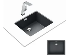 Teka RADEA R10 50.40 M-TG Dark Grey Νεροχύτης (115230052)