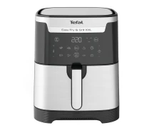Tefal EY801D Easy Fry & Grill Inox Φριτέζα Αέρος