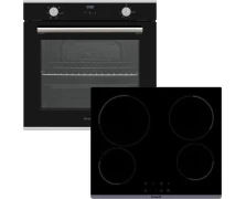 Brandt BOH1222X + BPV2421B Σετ Φούρνος/Εστία