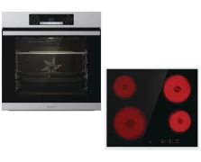 Hisense BSA65226AX + E6432X Σετ Φούρνος/Εστία