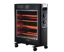 Primo PRQH-81089 2400W Μαύρη Θερμάστρα Χαλαζία (810089)