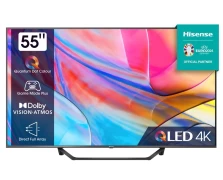Hisense 55A7KQ 55'' Smart TV QLED 4K Τηλεόραση