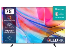 Hisense 75A7KQ 75'' Smart TV QLED 4K Τηλεόραση