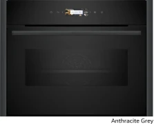 Neff C29MR21Y0 Anthracite Grey Εντοιχιζόμενος Φούρνος Compact NMW45E2A0 (C29MR21Y0 + Z9045AY0)