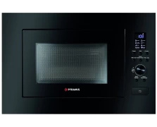 Pyramis 30 Black Εντοιχιζόμενος Φούρνος Μικροκυμάτων