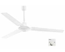 Primo PRCF-80637 56'' 140εκ. Βιομηχ/κός 3 Φτερά Ανεμιστήρας Οροφής Λευκός (800637)