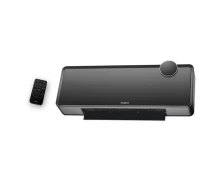 Primo PRCH-81112 Αερόθερμο Κεραμικό Τοίχου Μαύρο (810112)