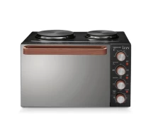 Izzy IZ-8009 Ηλεκτρικό Κουζινάκι με 2 εστίες (224497)