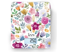 Izzy IZ-7007 Floral 10KG Ζυγαριά Κουζίνας (223878)