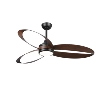 Primo PRCF-80652 52'' 132εκ DC Με R/C Φως LED Ανεμιστήρας Οροφής Μαύρος (800652)