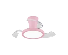 Primo PRCF-80684 26'' 65εκ DC Με R/C Φως LED Kids Series Ανεμιστήρας Οροφής Ρόζ (800684)
