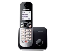 Panasonic KX-TG6851GRΒ Μαύρο Ασύρματο Τηλέφωνο