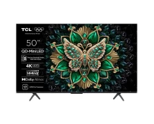 TCL 50C6K 50'' UHD 4K QD Mini-LED Smart TV Τηλεόραση