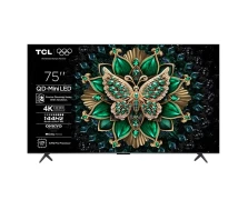 TCL 75C6K 75'' UHD 4K QD-Mini LED Smart TV Τηλεόραση