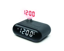 Muse M-179 P Μαύρο Ραδιορολόι Μπαταρίας-Ρεύματος Ψηφιακό (230201)