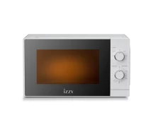 Izzy IZ-8011 20Lt Λευκός Chrome Φούρνος Μικροκυμάτων (224652)
