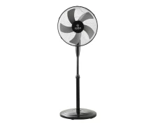 Estia AeroPulse 40cm 50W Στρόγγυλη βάση Μαύρος Ανεμιστήρας ορθοστάτης (06-21504)