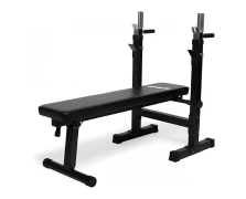 VirtuFit VFB02032 Ρυθμιζόμενος Πάγκος Γυμναστικής με ορθοστάτες (VFB02032)