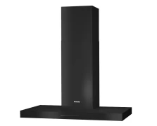 Miele PUR 98 W Μαύρος Ματ Απορροφητήρας Καμινάδα Τοίχου (12358160)