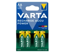 VARTA ΕΠΑΝΑΦΟΡΤΙΖΟΜΕΝΗ 2100mAh συσκ.4 AA (12812)