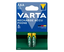 VARTA ΕΠΑΝΑΦΟΡΤΙΖΟΜΕΝΗ συσκ.2 Phone Power 2 AAA 550mAh (125360)