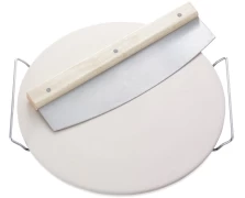 LEIFHEIT 3159 Πλάκα Ψησίματος Πίτσας με Μαχαίρι Κοπής (82-3159)