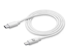 CELLULAR LINE 347849 USB Καλώδιο Συγχρονισμού και Φόρτισης Apple (1m) Λευκό (49163)