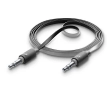 CELLULAR LINE 278495 Καλώδιο Ήχου 3,5mm Jack (1m) Μαύρο (49201)
