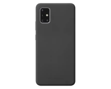 CELLULAR LINE 372926 Sensation Θήκη Κινητού Σιλικόνης Back Cover για Samsung Galaxy A51 Μαύρη (49355)