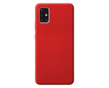 CELLULAR LINE 372964 Sensation Θήκη Κινητού Σιλικόνης Back Cover για Samsung Galaxy A51 Κόκκινη (49358)