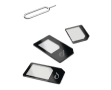 CELLULAR LINE 176746 Universal SIM Adapter 3-σε-1 NanoSIM-MicroSIM-SIM (49169)