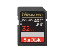 SanDisk Extreme PRO 32GB SDHC UHS-I + 2 years RescuePRO Deluxe SD Card (531680)