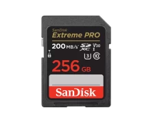 SanDisk Extreme PRO 256GB SDXC UHS-I + 2 years RescuePRO Deluxe SD Card (531683)