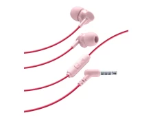 CELLULAR LINE Handsfree Ακουστικά Style Color με βύσμα 3,5mm Ροζ (490372)